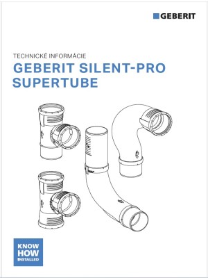 Silent-Pro SuperTube - technické informácie 2025