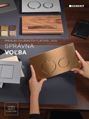 Správna voľba - krátky prehľad splachovacích tlačidiel 2025