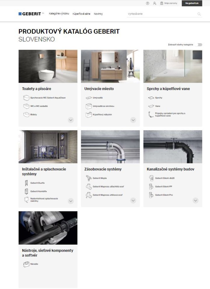 Produktovy katalog Geberit