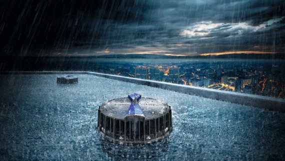 Geberit Pluvia: Podtlakový systém odvodnenia strechy Geberit Pluvia: Podtlakový systém odvodnenia strechy