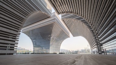 Changzhou Culture Plaza, Čchang-čou (CN) 2022 (© ingDESIGN (shanghai) Co.,Ltd)