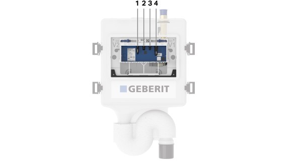 Hygienické prepláchnutie Geberit HS30 (© Geberit)