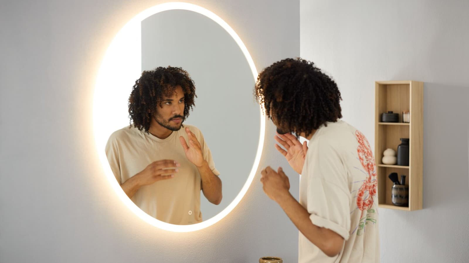 Zrkadlo Option Round 90 cm (© Geberit) Zrkadlo Option Round 90 cm (© Geberit)