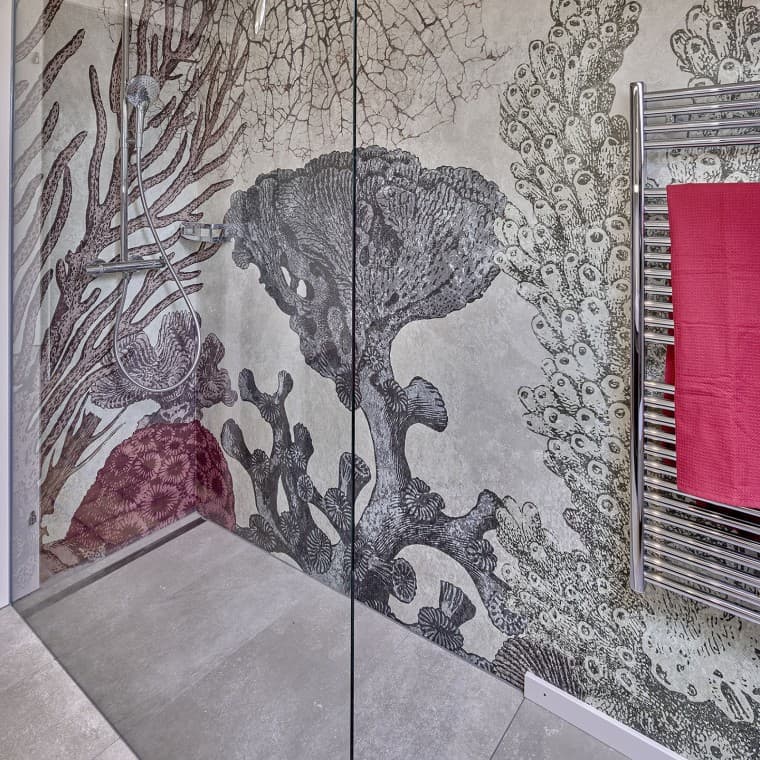 Sprcha v úrovni podlahy so sprchovým žľabom CleanLine Sprcha v úrovni podlahy so sprchovým žľabom CleanLine