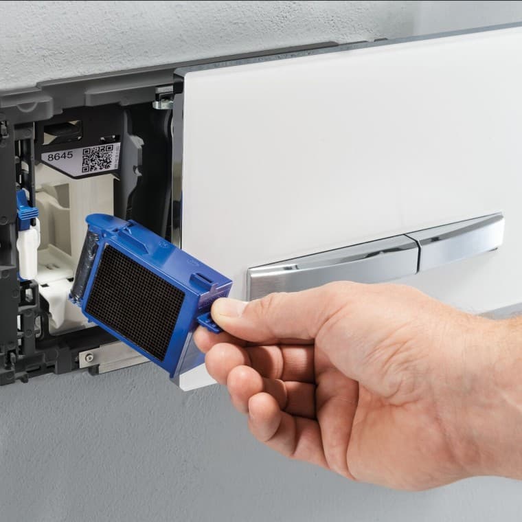 Jednotka odsávania zápachu Geberit DuoFresh s tyčinkou DuoFresh Jednotka odsávania zápachu Geberit DuoFresh s tyčinkou DuoFresh