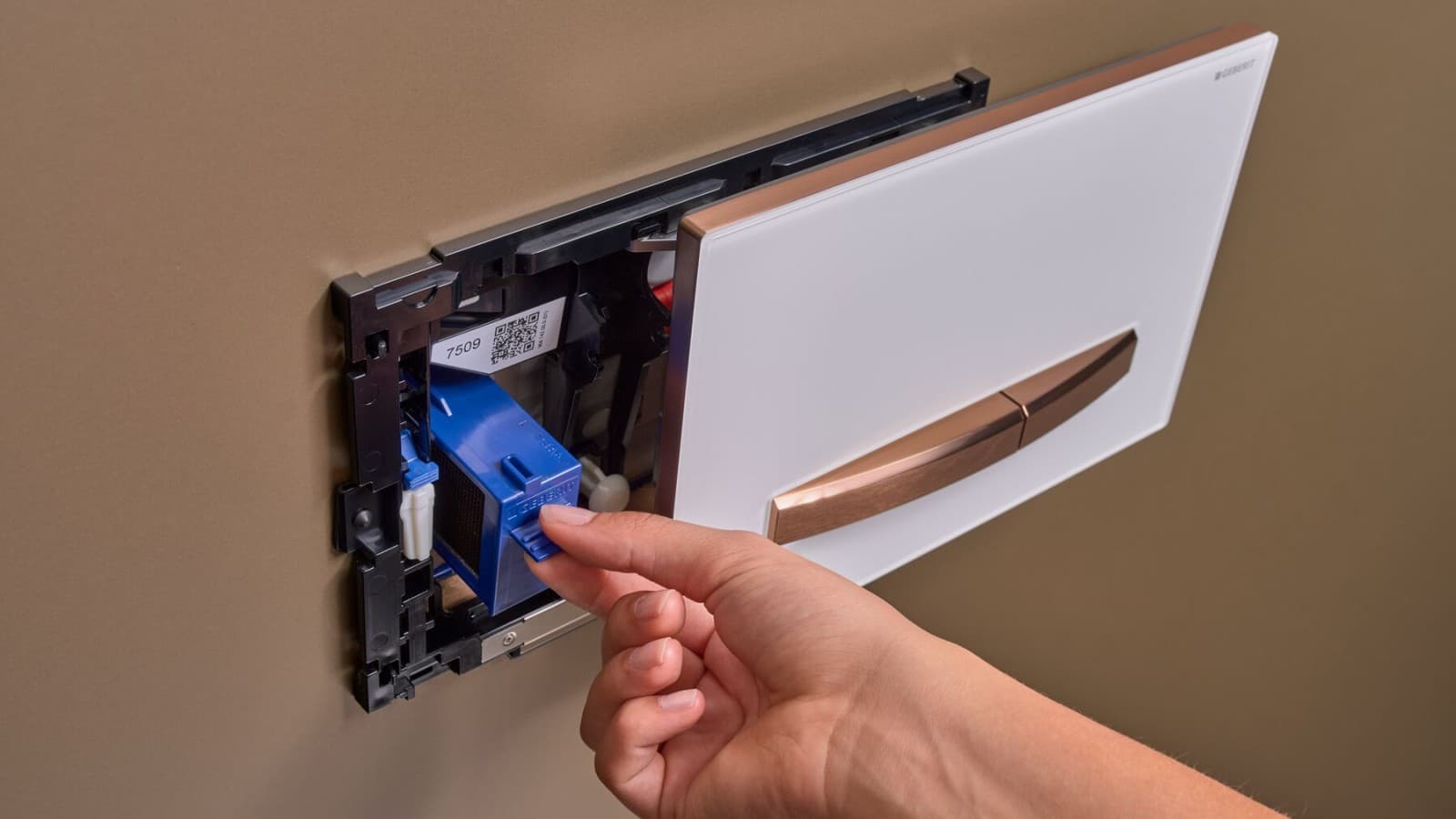 Ovládacie tlačidlo Geberit Sigma50 s Geberit DuoFresh Ovládacie tlačidlo Geberit Sigma50 s Geberit DuoFresh