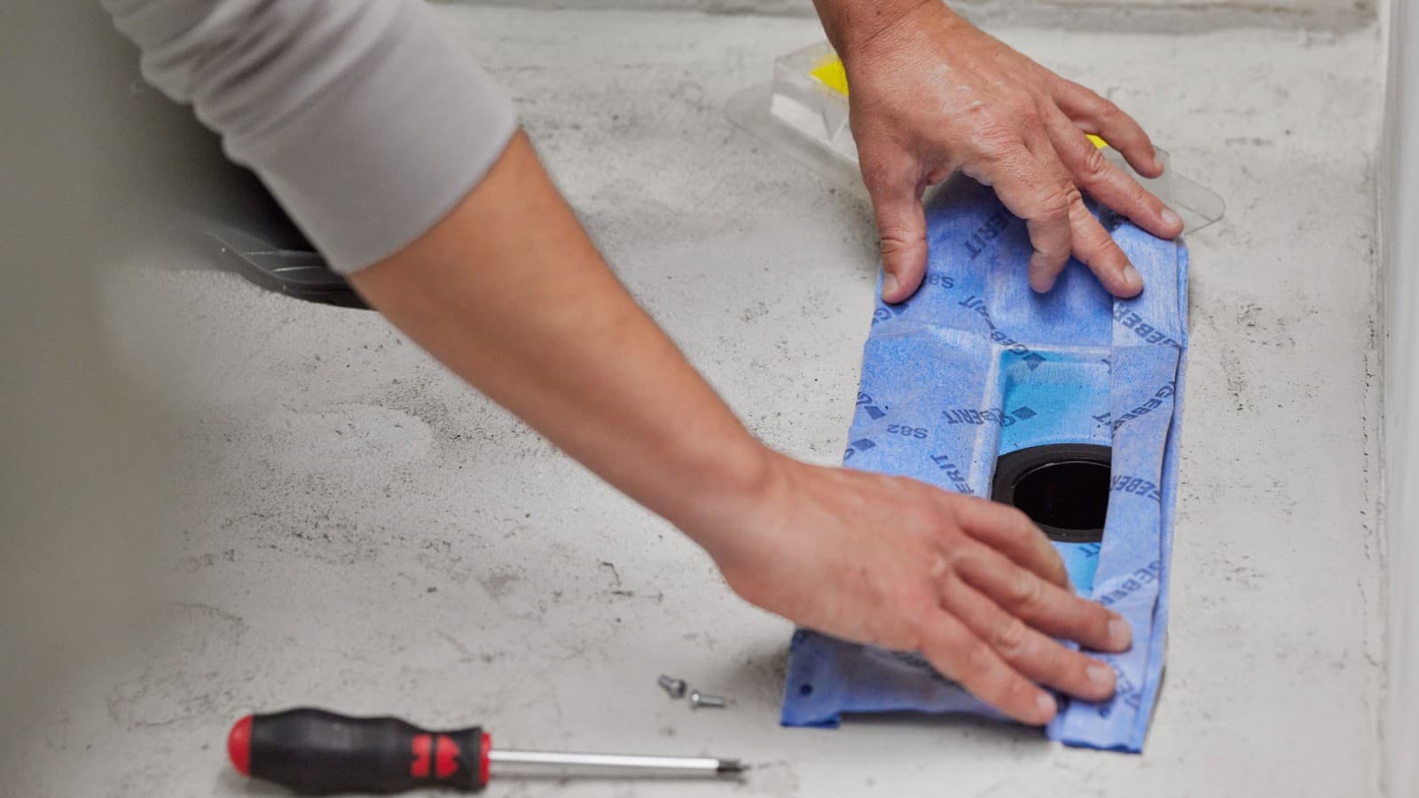 Tesnenie na sprchovom žľabe CleanLine Tesnenie na sprchovom žľabe CleanLine