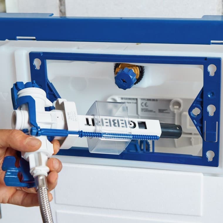 Kompaktný napúšťací ventil Geberit typ 383 Kompaktný napúšťací ventil Geberit typ 383