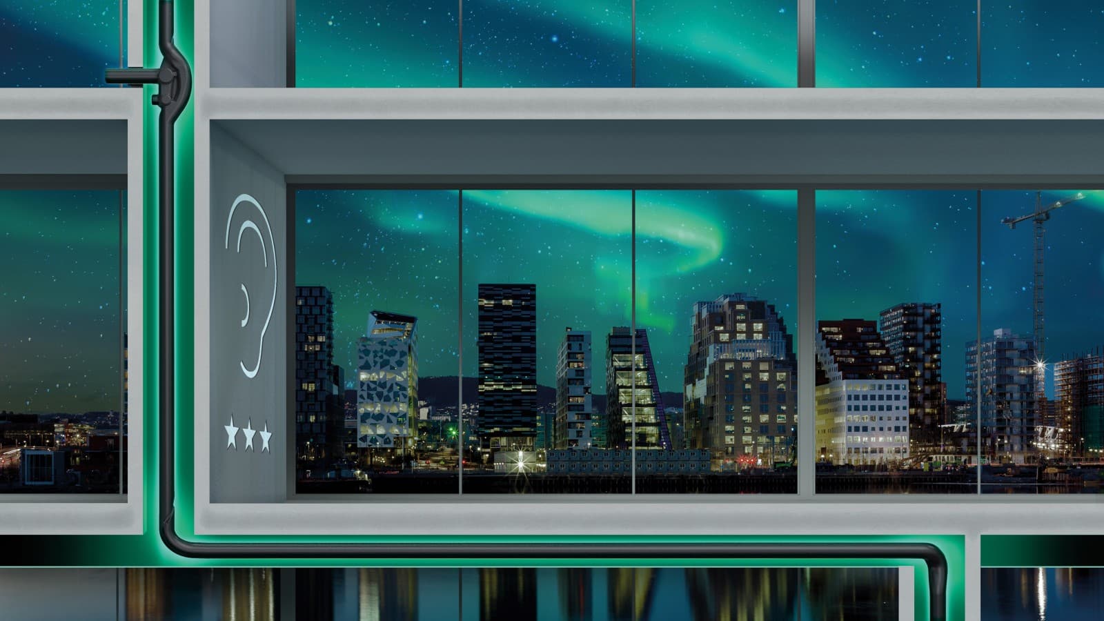 Geberit Silent-db20 SuperTube pre výškové budovy s vysokou kapacitou odpadových vôd a náročnými požiadavkami na zvukovú izoláciu Geberit Silent-db20 SuperTube pre výškové budovy s vysokou kapacitou odpadových vôd a náročnými požiadavkami na zvukovú izoláciu