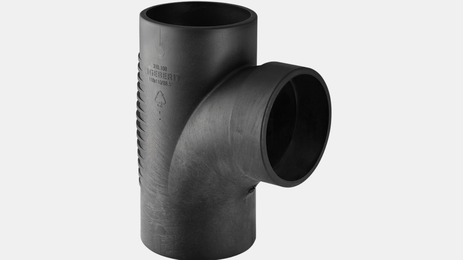 Oblúková odbočka Geberit Silent-db20 s uhlom 88,5° Oblúková odbočka Geberit Silent-db20 s uhlom 88,5°