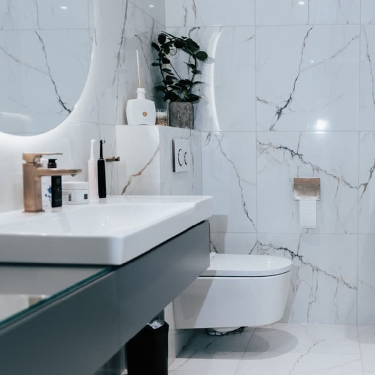 Rekonštruovaná kúpeľňa Rekonštruovaná kúpeľňa