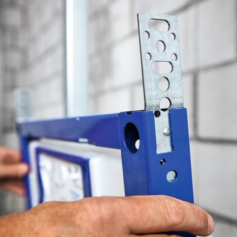 Jednoduchá inštalácia prvku Duofix. Jednoduchá inštalácia prvku Duofix.