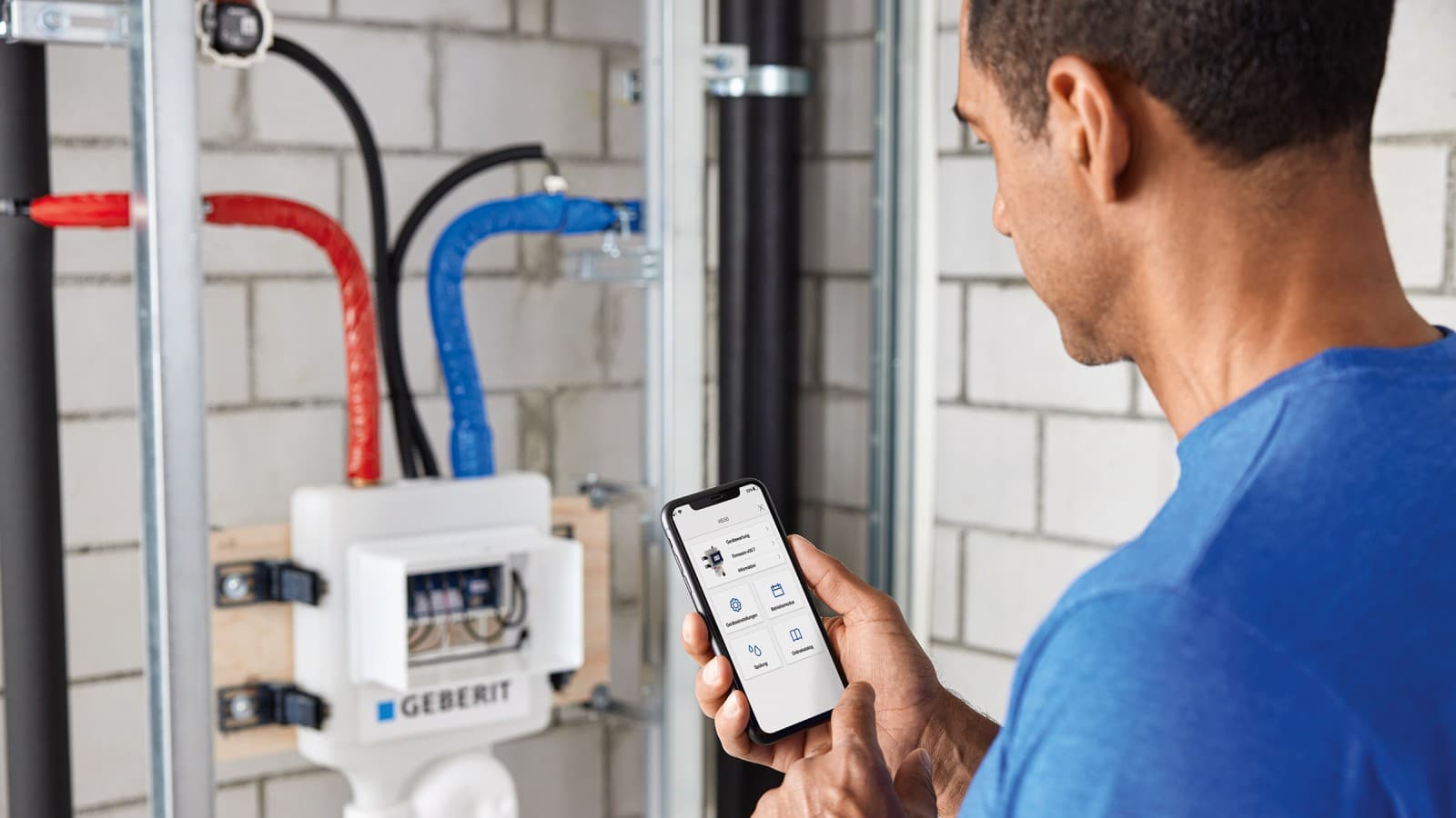 Vzdialená údržba cez Geberit Connect Vzdialená údržba cez Geberit Connect